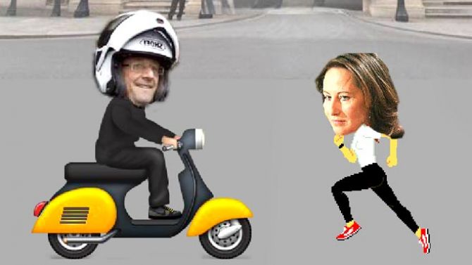 François Hollande et le jeu du Scooter - Le Blog de Poufy