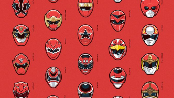 Red — Super Sentai Series - Graphicblog