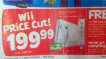 Wii : la baisse de prix se confirme