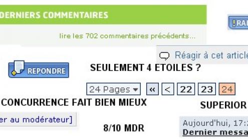 Forums (des tests) de jeux vidéo