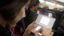 Les consoles portables interdites d'avion