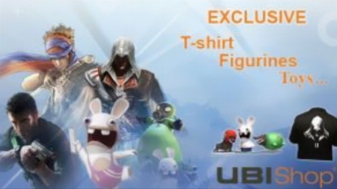 Ubisoft lance son site de vente UBIShop partout