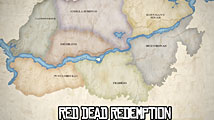 Red Dead Redemption : la carte en image
