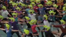 E3 10 > Flash Mob Toy Story 3 au Convention Center