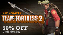 Team Fortress 2 à moitié prix jusqu'à Lundi