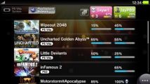 GC > PS Vita : l'interface en images