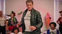 Burnout Crash! + David Hasselhoff + Kinect = Rires