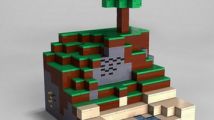 Lego Minecraft en construction