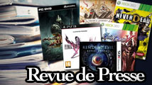Revue de presse : FFXIII-2, SoulCalibur V, RE: Revelations, NeverDead...