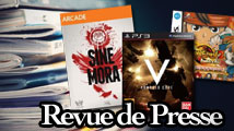 Revue de presse : Inazuma 2, Sine Mora, Armored Core V