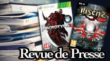 Revue de presse : Prototype 2, Risen 2 Dark Waters