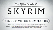 Skyrim : la mise à jour Kinect aujourd'hui