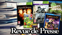 Revue de presse : Ghost Recon, Dragon's Dogma, Mario Tennis, Gravity Rush, Sorcery