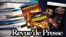 Revue de presse : DiRT Showdown, Resistance Vita, Revanche d'Harley Quinn