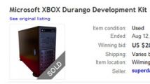 Un kit Durango Xbox 720 vendu sur eBay