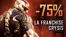 Steam : 75% de réduc sur les Crysis et les Trine ce Week-End