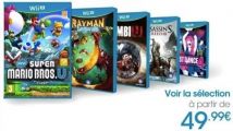 Wii U : une fourchette de prix pour les jeux