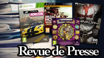 Revue de presse : Medal of Honor, Layton, Forza, Chivalry