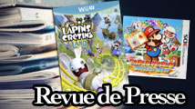 Revue de presse : Paper Mario Sticker Star, Lapins Crétins Land
