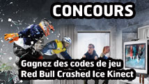 Concours : gagnez Red Bull Crashed Ice Kinect