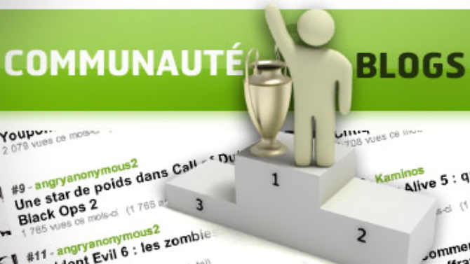 TOP 50 des Gamebloggers de la semaine du 07/04/13