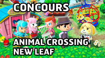 CONCOURS : Gagnez une Nintendo 3DS collector et des jeux Animal Crossing : New Leaf