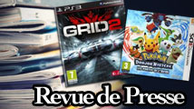 Revue de presse : Grid 2, Pokémon Donjon Mystère