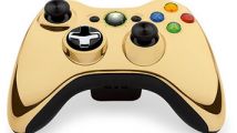 Une manette dorée pour la Xbox 360