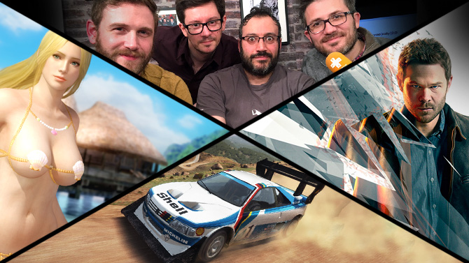 PODCAST 376 : Quantum Break, Dead or Alive Xtreme 3, DiRT et TrackMania turbo