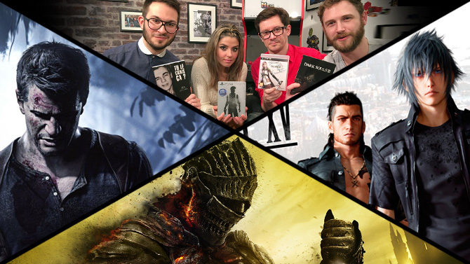 PODCAST 377 : Uncharted 4, Final Fantasy XV et Dark Souls 3, la guerre des GOTY !