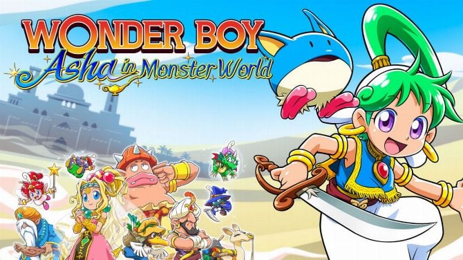 Test de Wonder Boy Asha in Monster World (Nintendo Switch)