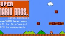 Jouez à la version HTML 5 de Super Mario Bros. sur votre navigateur