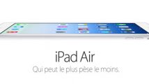 Apple annonce l'iPad Air et le nouvel iPad Mini