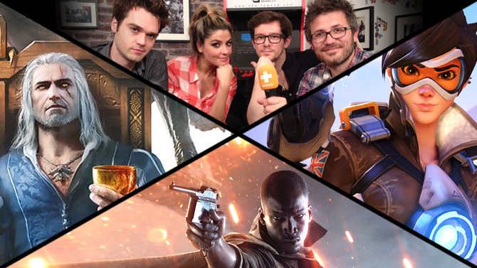 PODCAST 382 : Battlefield 1, The Witcher Blood and Wine et Overwatch, hypés comme jamais !