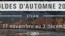Steam a lancé les soldes d'Automne, c'est le moment de dépenser