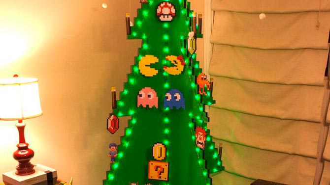 L'image du jour : le sapin de Noël 8-Bit