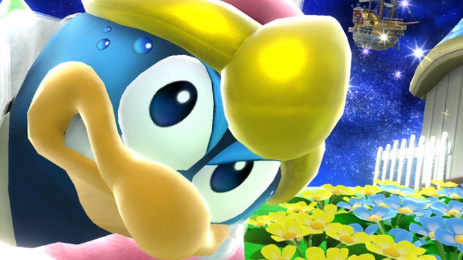 Roi DaDiDou prête son maillet à Super Smash Bros.