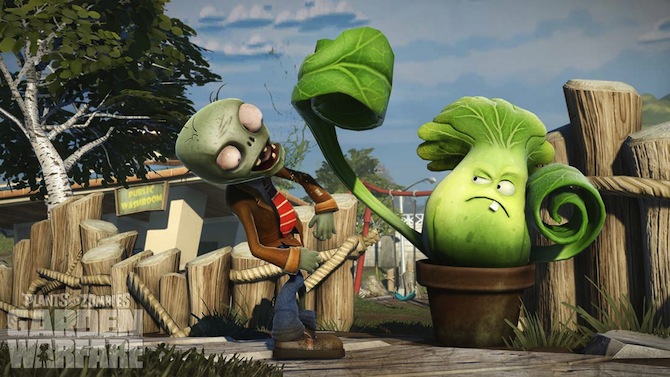 Plants Vs. Zombies Garden Warfare repoussé