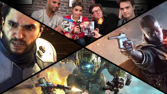 PODCAST 397 : Call of, Battlefield 1, Titanfall 2, le meilleur FPS est...