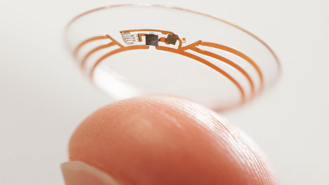 Google travaille sur des lentilles connectées, pour les diabétiques