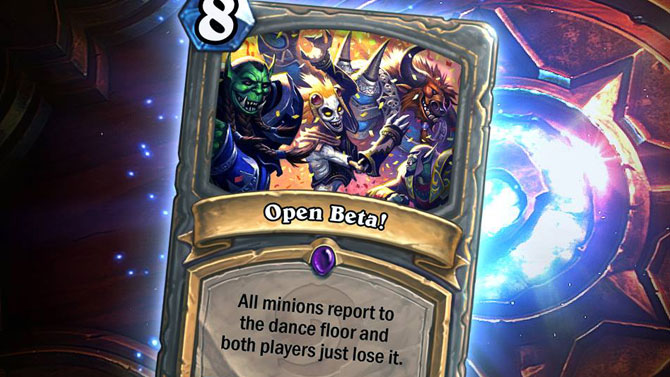Hearthstone : la bêta ouverte commence maintenant