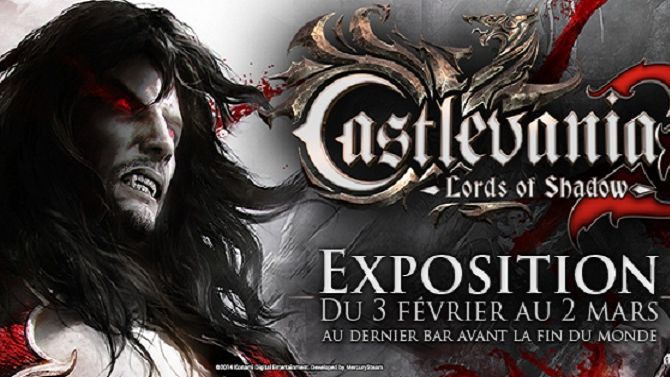 L'exposition Castlevania Lords of Shadow 2 au Dernier Bar avant la Fin du Monde