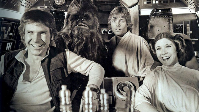 CINÉMA. Harrison Ford, Mark Hamill et Carrie Fisher seront dans Star Wars Episode VII