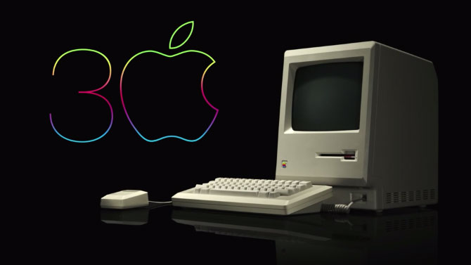 Un joyeux anniversaire au Mac, qui fête ses 30 ans