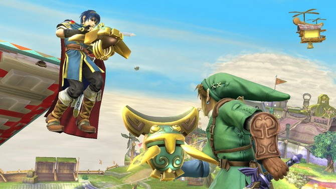 Un peu de Zelda Skyward Sword dans Super Smash Bros.