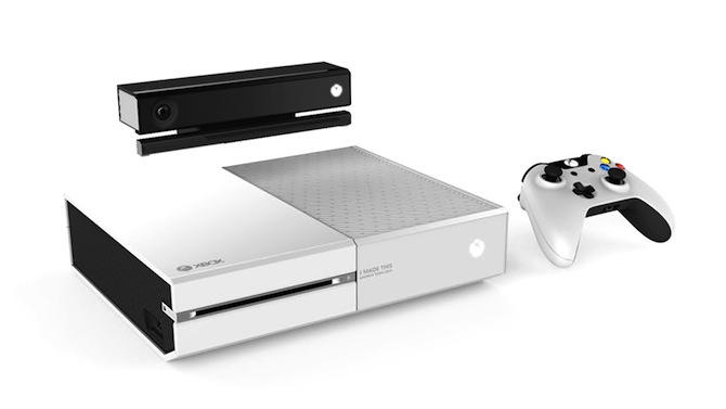 Xbox One : version blanche et console sans Blu-ray à venir