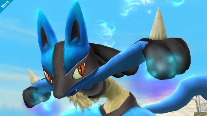 Lucario confirmé dans Super Smash Bros.
