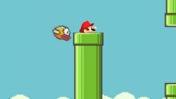 Les tuyaux verts de Flappy Bird ne dérangeaient pas Nintendo