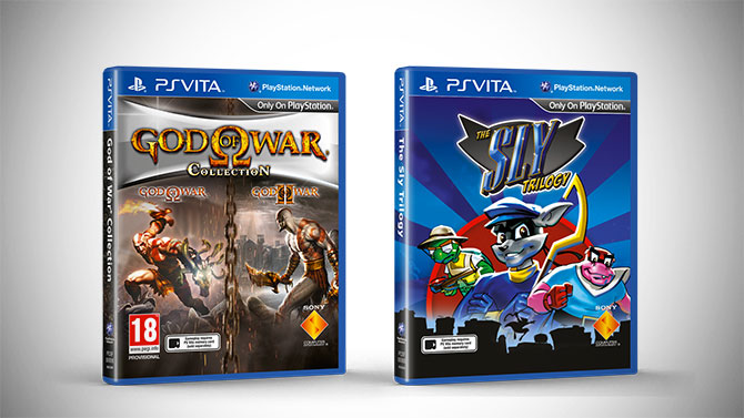 Sly Trilogy et God of War Collection arrivent sur PS Vita