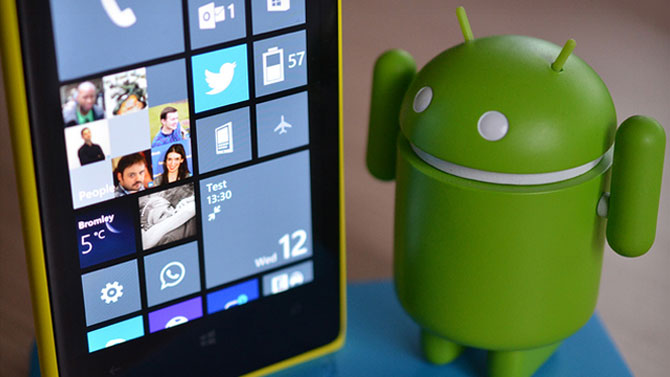 Et si les applications Android étaient bientôt compatibles Windows Phone ?